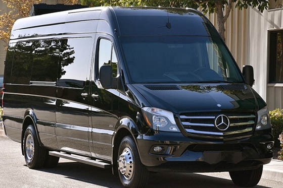 Mercedes Sprinter passenger van rentals